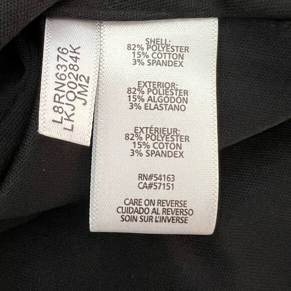 Karl Lagerfeld Women's White Black A line Paris Button Tweet Skirt Size 12 - Picture 7 of 9